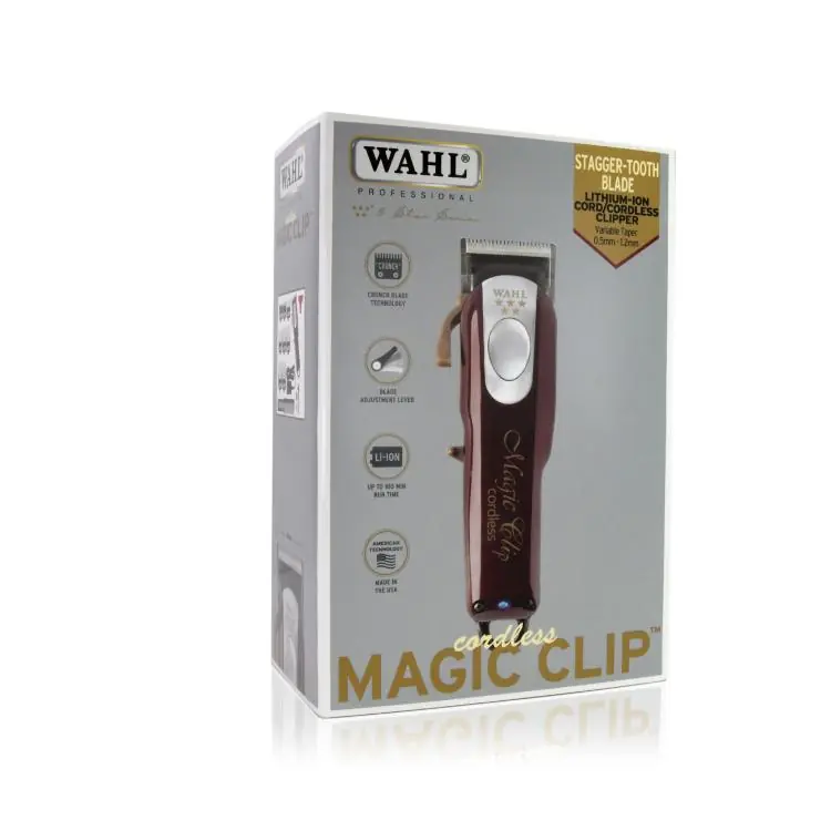 Sale Wahl Cordless Magic Clip Bordeux/Silber 5 Star