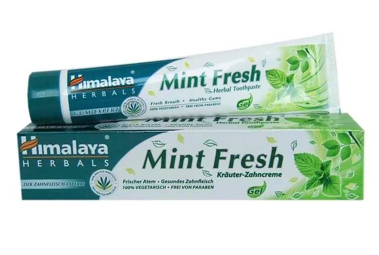 Himalaya Herbals Mint Fresh Zahncreme Zertifiziert