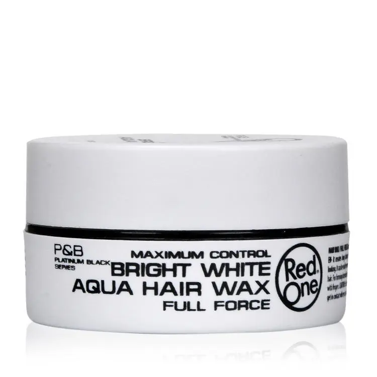 Markenware Red One Aqua Hair Wax Bright White
