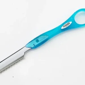 Feather Razor Rasiermesser aqua blue Neuheit