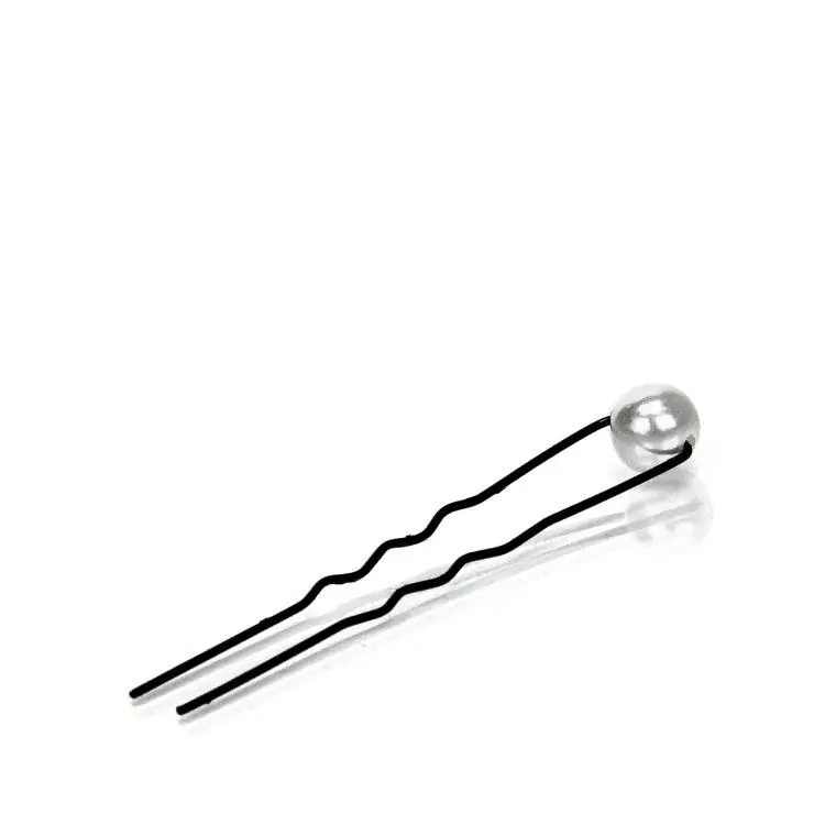 Aktuell Eurostil Haarnadel schwarz mit Perle groß