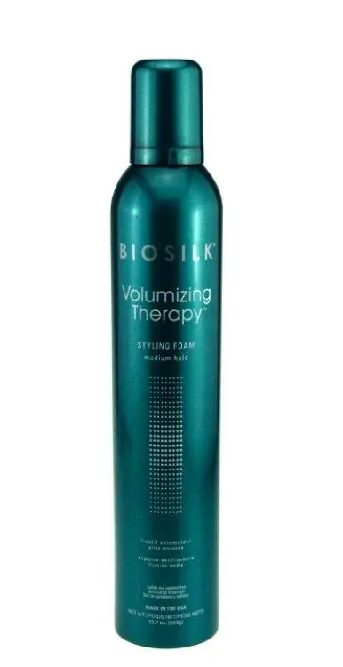 Heißes Angebot Biosilk Volumizing Therapy medium hold Styling Foam
