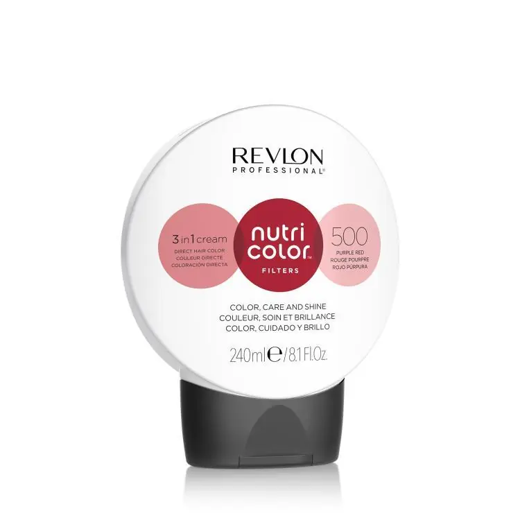 Finale Aktion Revlon Nutri Color Creme Nr. 500 Purpurrot