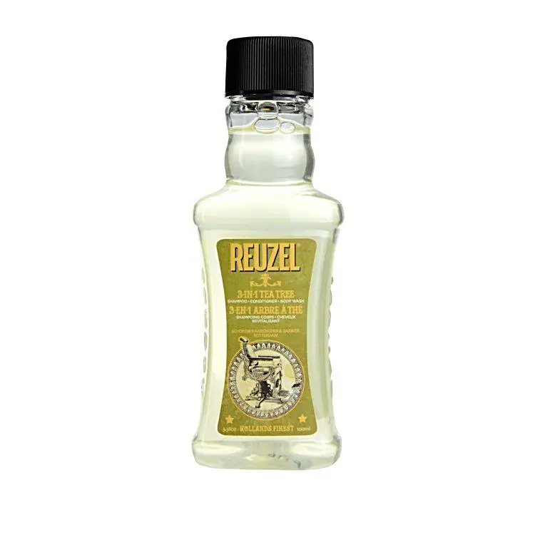 Reuzel 3in1 Tea Tree Shampoo-Conditioner-Body-Wash Bestseller