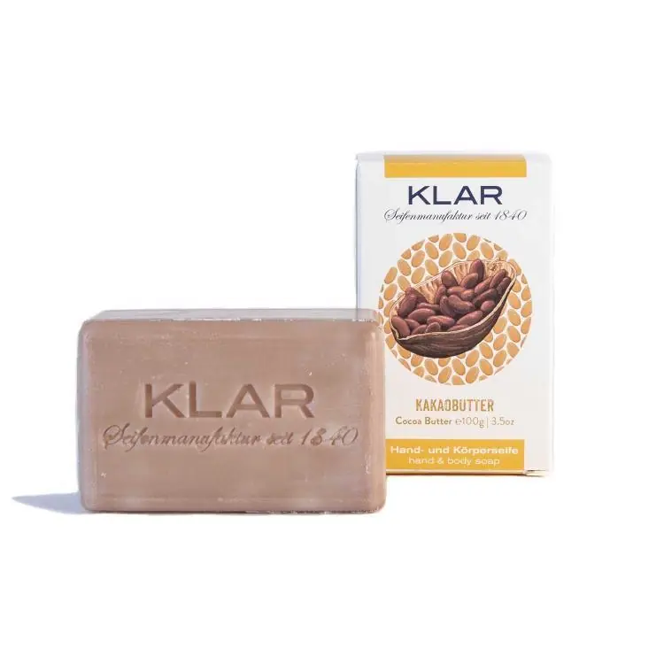 Klar Hand- und Körperseife Kakaobutter Direktkauf