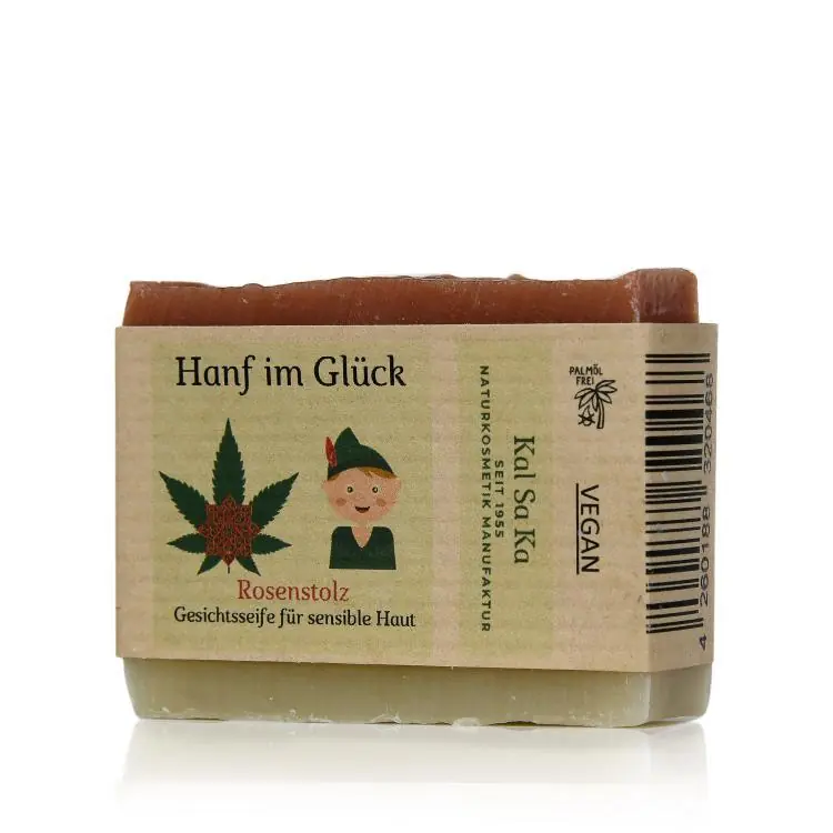 Hanf im Glück Rosenstolz Gesichtsseife Sonderangebot