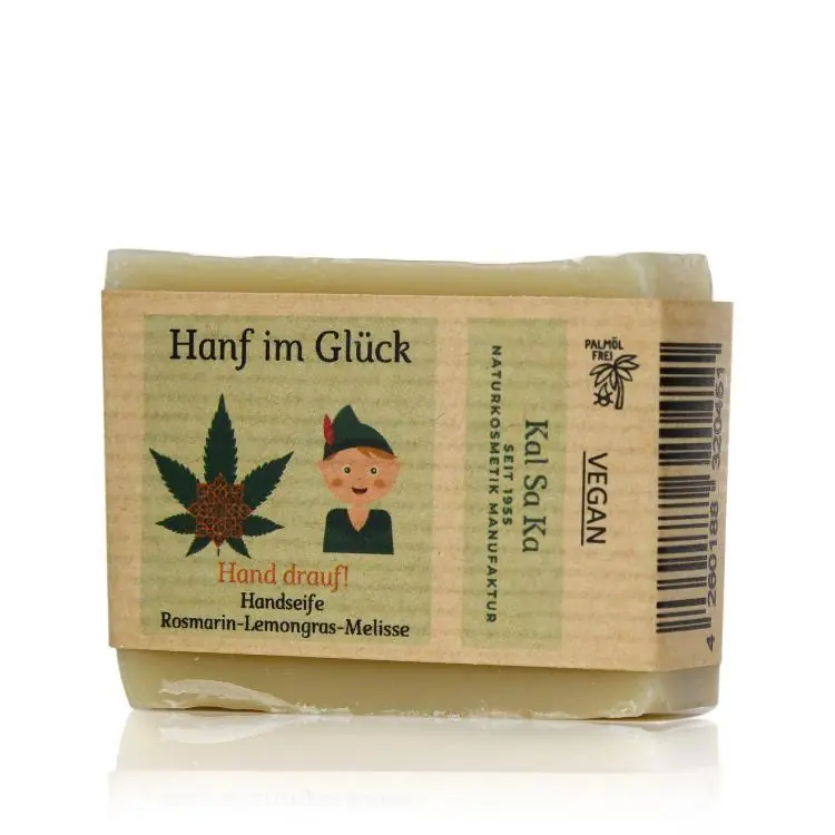 Top-Seller Hanf im Glück Hand drauf! Handseife