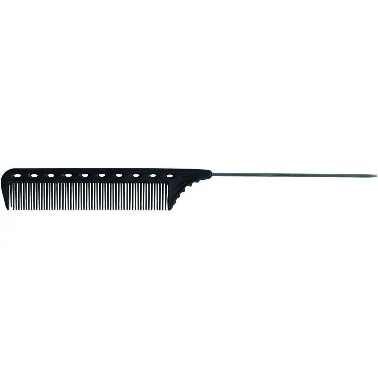 Solange Der Vorrat Reicht Y.S. Park Stielkamm Carbon YS-102 schwarz