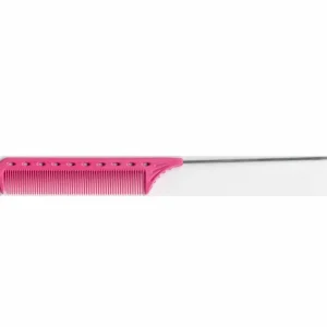 Garantierte Lieferung Y.S. Park Stielkamm Metallgriff YS-102 pink