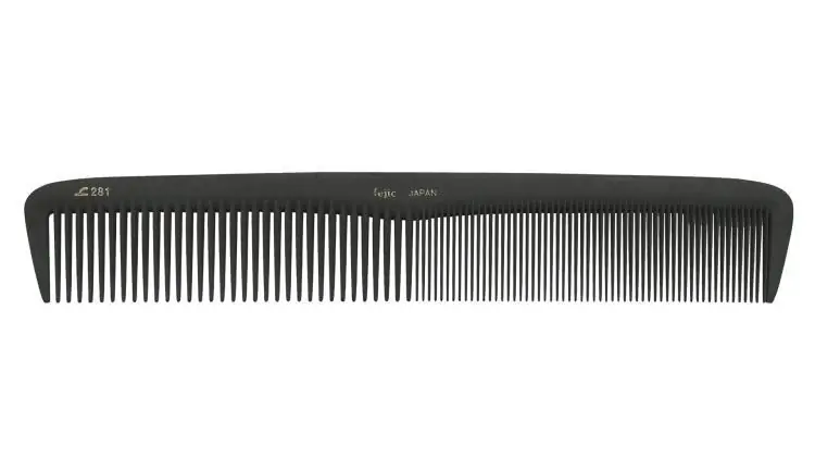 Günstig Fejic Japan Carbon Schneidekamm No. 281 - 188mm