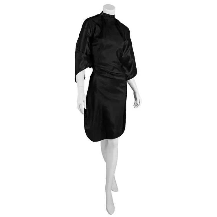 Olivia Garden Wasch- und Frisierumhang Charm schwarz Preisknaller