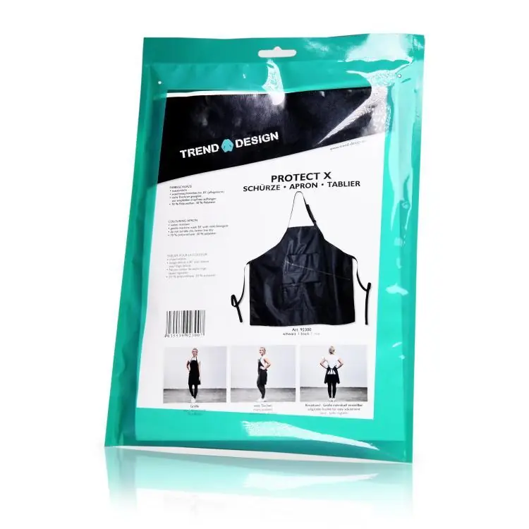 Meistverkauft Trend Design Protect X Färbeschürze Schwarz