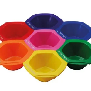 Aktuell Comair Färbeschalen Rainbow medium