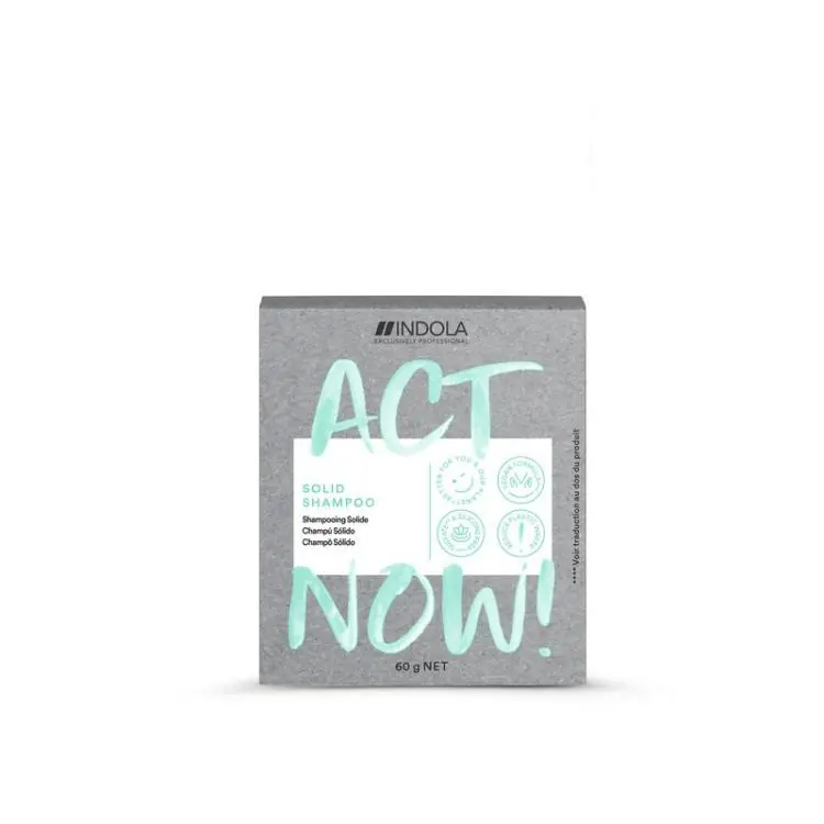 Neu Im Sortiment Indola Act Now! Solid Shampoo