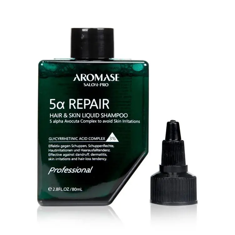 Aromase 5a Repair Hair & Skin Liquid Shampoo Highlight
