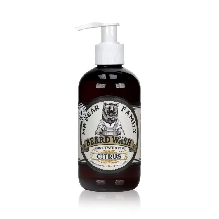 Abverkauf Mr Bear Family Beard Wash Citrus