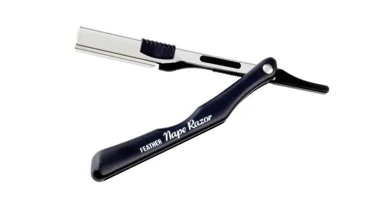 Feather Nape Razor schwarz Neu