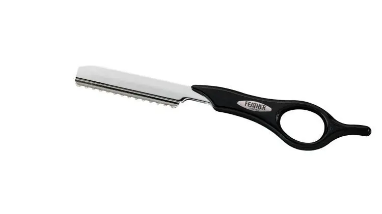 Feather Styling Razor short black Highlight