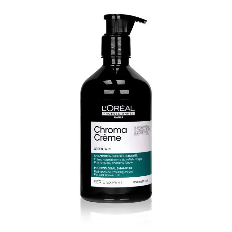 Loreal Serie Expert Chroma Shampoo Green Dyes Highlight