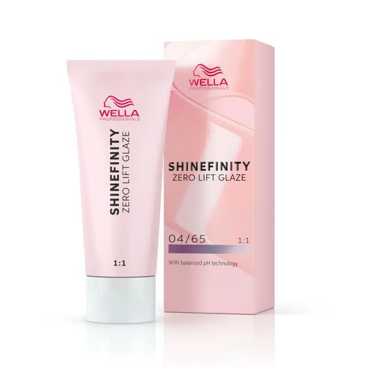 Wella Shinefinity 04/65 Mittelbraun Mahagoni Geprüft