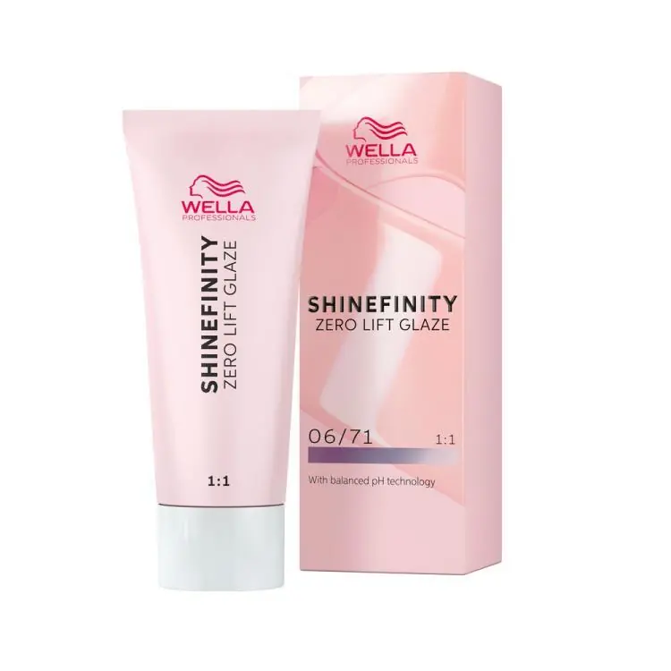 Preis Gesenkt Wella Shinefinity 06/71 Dunkelblond Braun-Asch