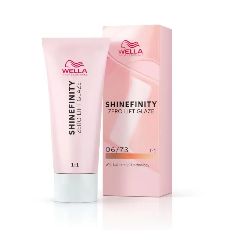 Ausverkauf Wella Shinefinity 06/73 Dunkelblond Braun-Gold