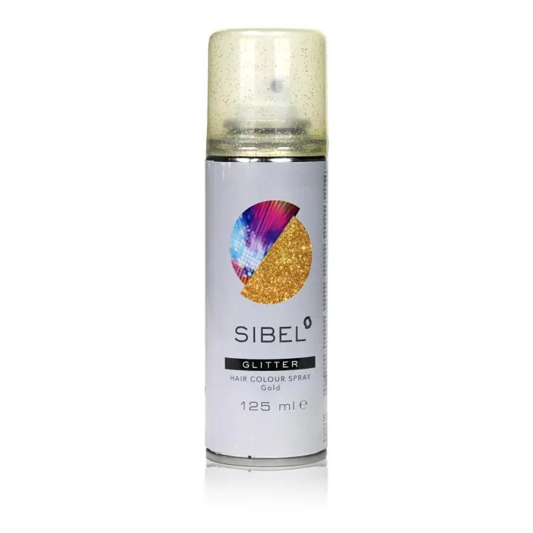 Günstig Sibel Hair Color Spray Glitter Gold