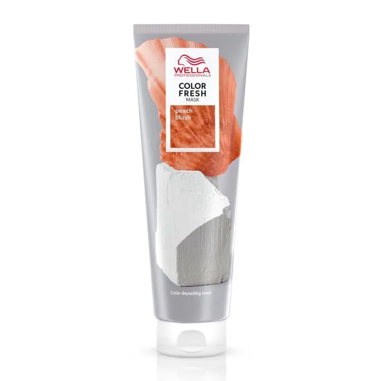 Rabatt Wella Color Fresh Mask peach blush