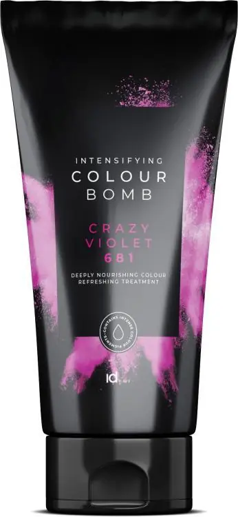 id Hair Colour Bomb 681 Crazy Violet Highlight