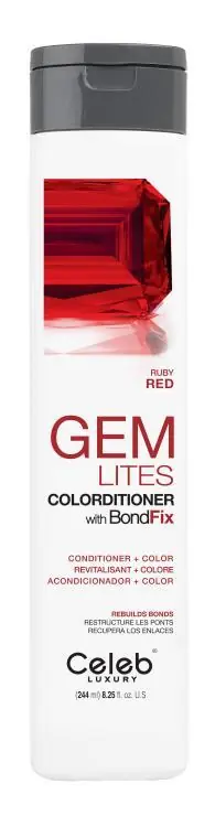 Solange Der Vorrat Reicht Celeb LUXURY GEM LITES Colorditioner Ruby