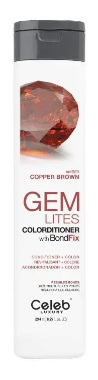Celeb LUXURY GEM LITES Colorditioner Amber Deep Copper Brown Jetzt Kaufen