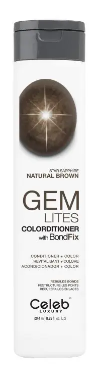 Celeb LUXURY GEM LITES Colorditioner Star Sapphire Natural Brown Günstig