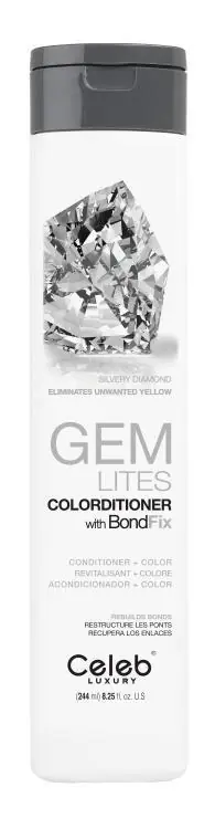 Versand Am Gleichen Tag Celeb LUXURY GEM LITES Colorditioner Silvery Diamond