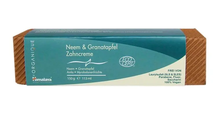 Preis Gesenkt Himalaya Herbals Neem & Granatapfel Zahncreme