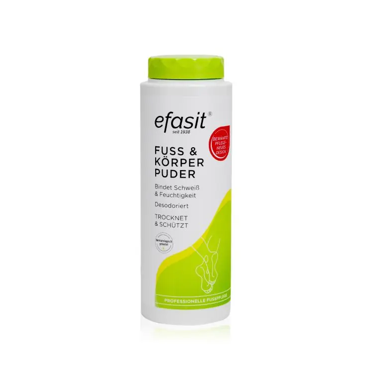 Schneller Versand Efasit Fuss & Körper Puder