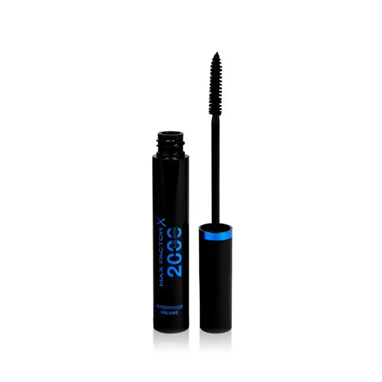 Max Factor 2000 Calorie Waterproof Volume Mascara black brown Highlight