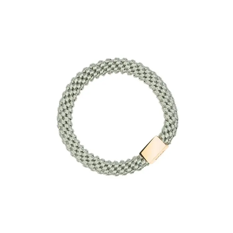 Neu Dark Haargummi Gold Milieu Green