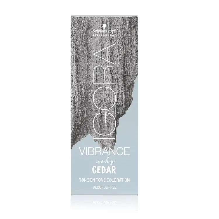 Top-Seller Igora Vibrance ashy cedar Coloration 7-21 Mittelblond Asch Cendre