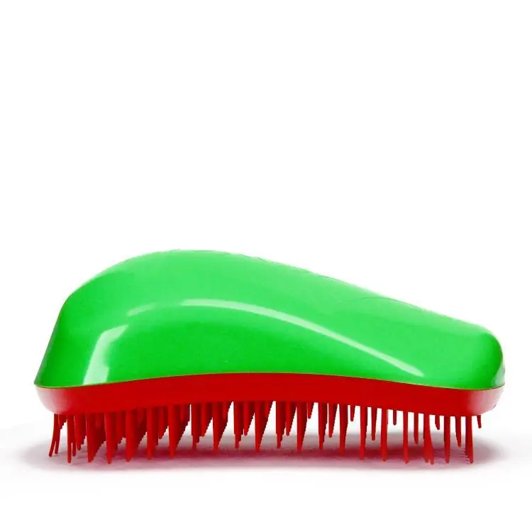 Dessata Maxi Anti-Tangle Brush Lime-Red Beliebt