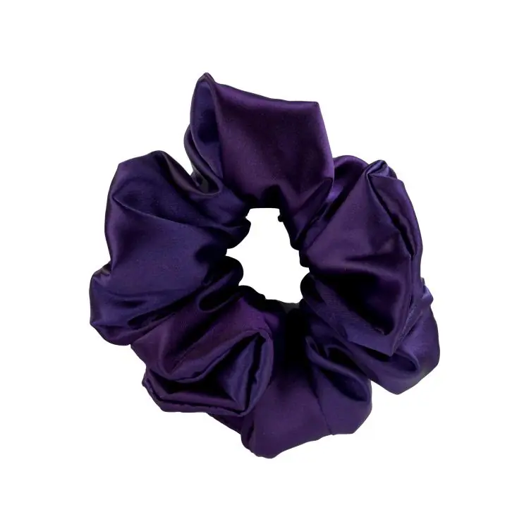 What a bun! Scrunchie Large Satin Violett Begrenztes Angebot