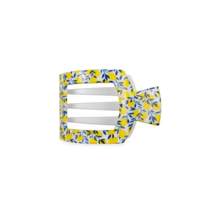 Begrenztes Angebot Teleties Small Flat Square Hair Clip Limoncello