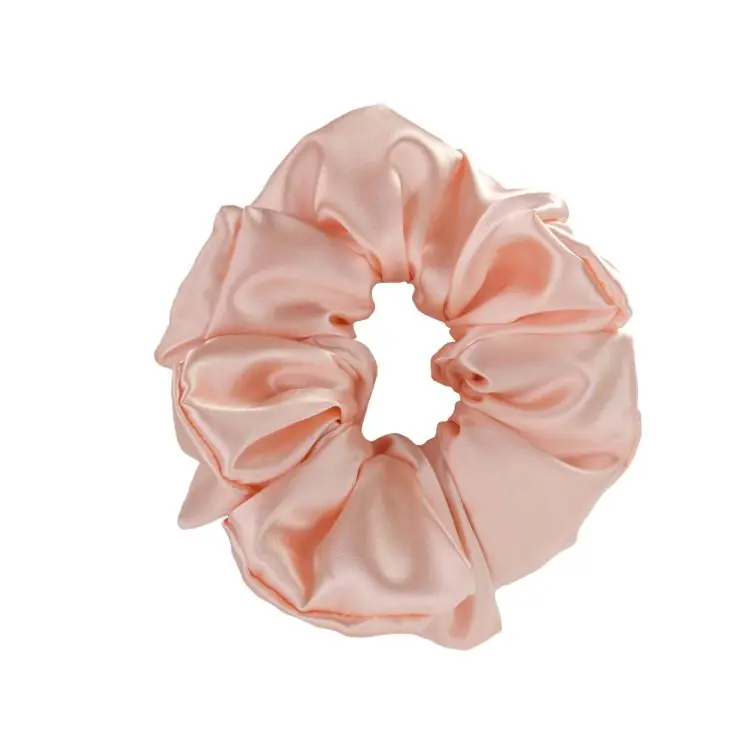 What a bun! Scrunchie Large Satin Peach Aktuell