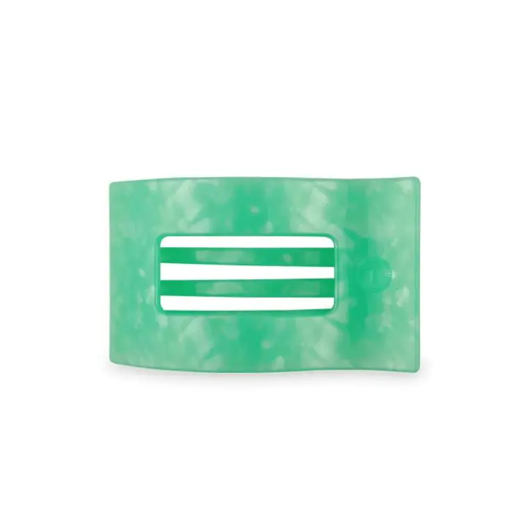 Teleties Medium Flat Rectangle Hair Clip Spring Splash Top-Preis