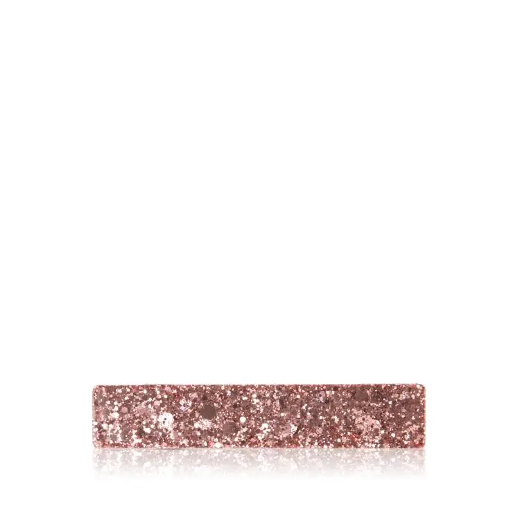 Top-Preis CG Home gerader Mini Clip rossgold glitzer