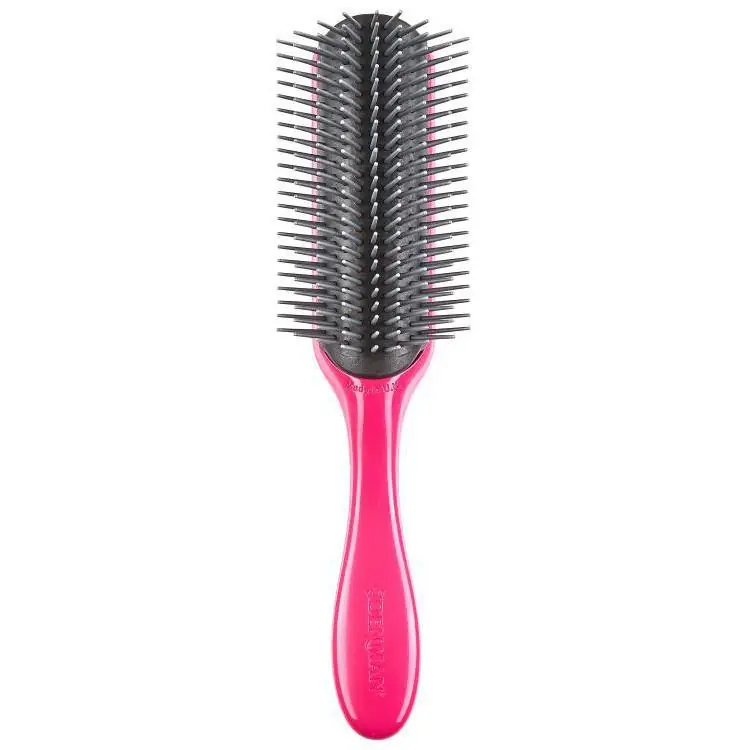 Denman D4 Fashion Effects 9-reihig pink/grau Neu Im Sortiment