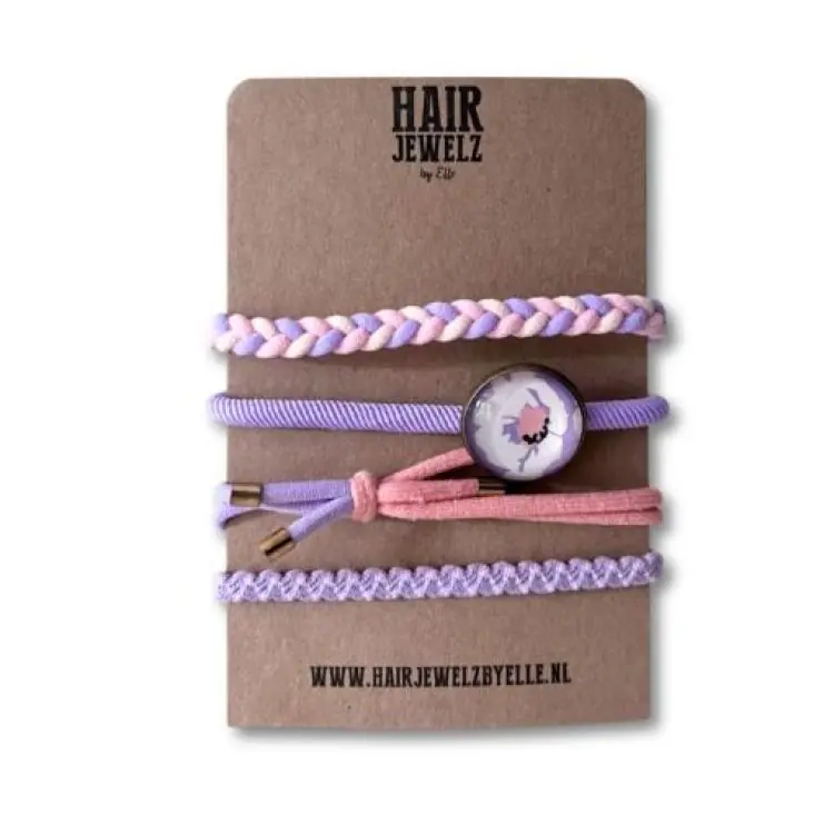Sofort Bestellen Hairjewelz by Elle Colourband Exotisch Flieder