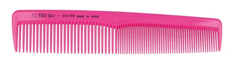 Highlight Eurostil gerader Schneidekamm 19,5 cm pink