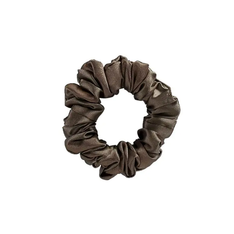 What a bun! Scrunchie Mini Satin Dark Champagne Markenprodukt