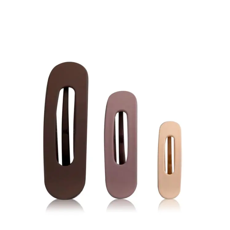 Geprüft Helly Hair Entenschnabel Clip braun