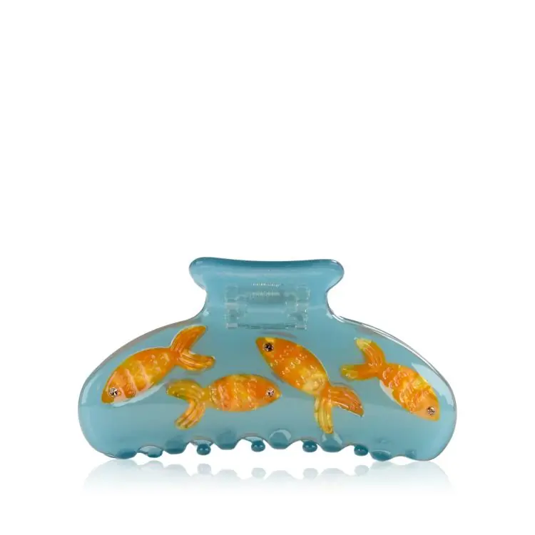 Helly Hair Haarklammer Aquarium blau Heißes Angebot
